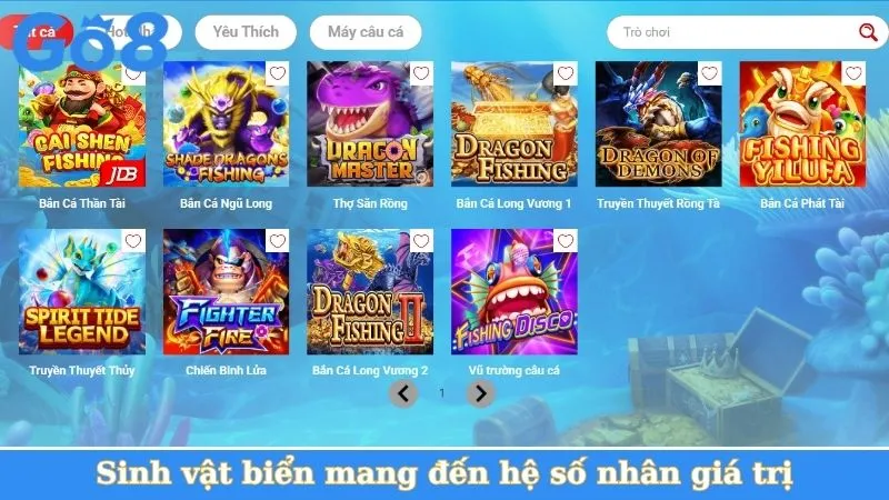 Sinh vật biển mang đến hệ số nhân giá trị